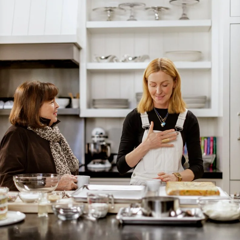 Ina Garten, Christina Tosi and Birthday Layer Cake, as seen on Be My Guest Season 9