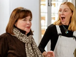 Ina Garten, Christina Tosi and Birthday Layer Cake, as seen on Be My Guest Season 9