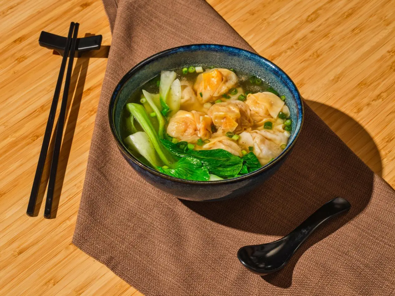 Wonton Soup Recipe | Jet Tila | Food Network