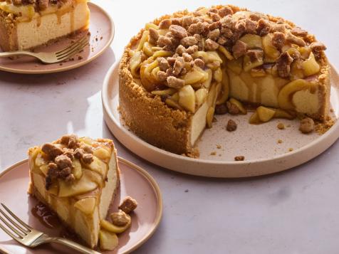 Apple Crumb Cheesecake