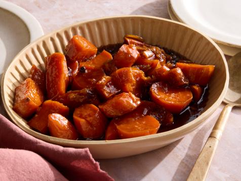 Spiced-Rum Candied Sweet Potatoes