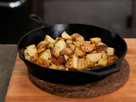Herbed Cast-Iron Potatoes