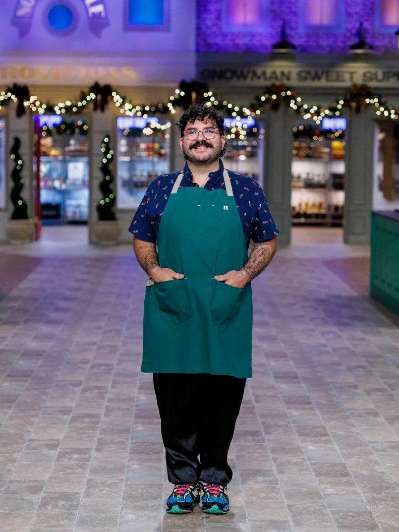 Contestant Jeremy Intille, portrait, as seen on Holiday Baking Championship, Season 13.