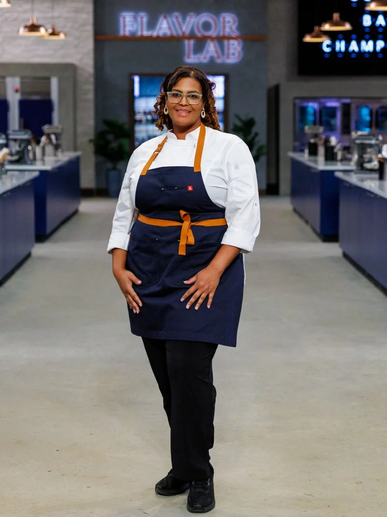 Arlety Estéves portrait, as seen on The Ultimate Baking Championship, Season 1.