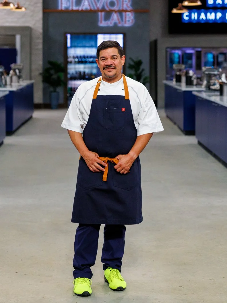Adalberto Diaz portrait, as seen on The Ultimate Baking Championship, Season 1.