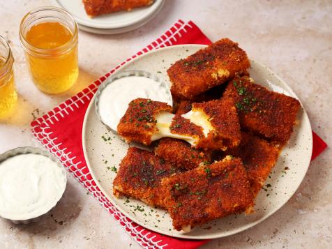 Nashville Hot Mozzarella Sticks