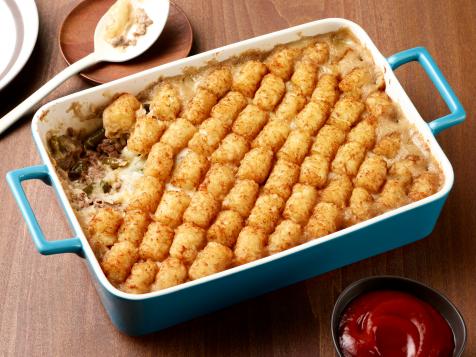 Classic Beef Tot Hotdish