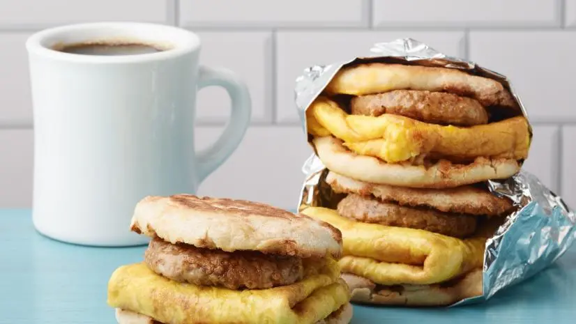 Food Network Kitchen’s Easy Breakfast Sandwiches, as seen on Food Network.