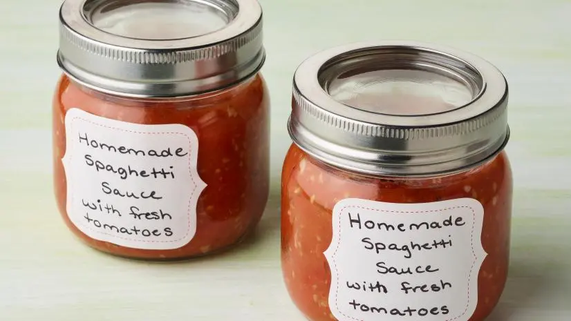 Food Network Kitchen’s Homemade Spaghetti Sauce with Fresh Tomatoes, as seen on Food Network.