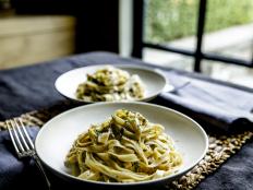 Inspired by a famous Roman dish called cacio e pepe, this is a good recipe to whip up for a quick dinner after you get home. I love the hot spicy peppercorns together with the deep flavor of good aged Pecorino.