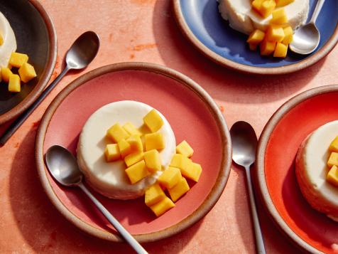 Cottage Cheese Coconut Panna Cotta