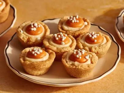 Mini Butterbeer Cheesecakes