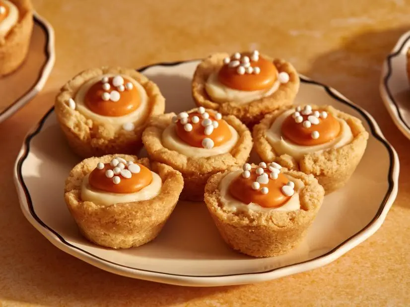 Mini Butterbeer Cheesecakes