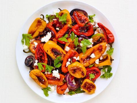 Blistered Mini Bell Peppers