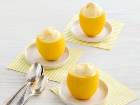 Frozen Lemon Mousse Cups