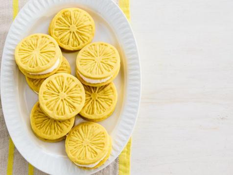 Lemon Creme Sandwich Cookies