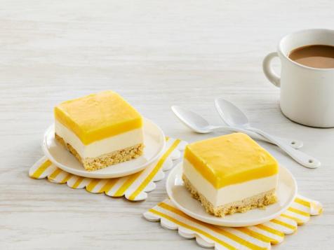 Lemon Ice Cream Bars