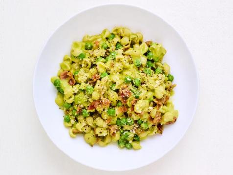 Pea Carbonara Pasta