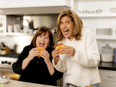 Ina Garten Teaches Hoda Kotb a No-Cook Recipe