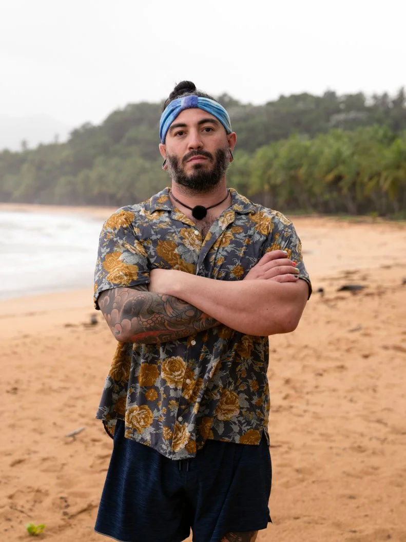 Chef Logan Sandoval, as seen on Chopped Castaways: Season 1.