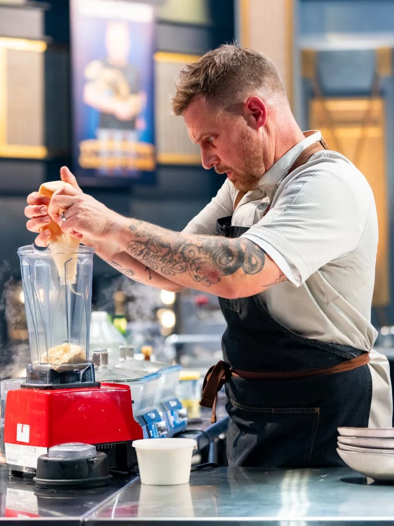 Contestant Bryan Voltaggio, as seen on Tournament of Champions, Season 7.