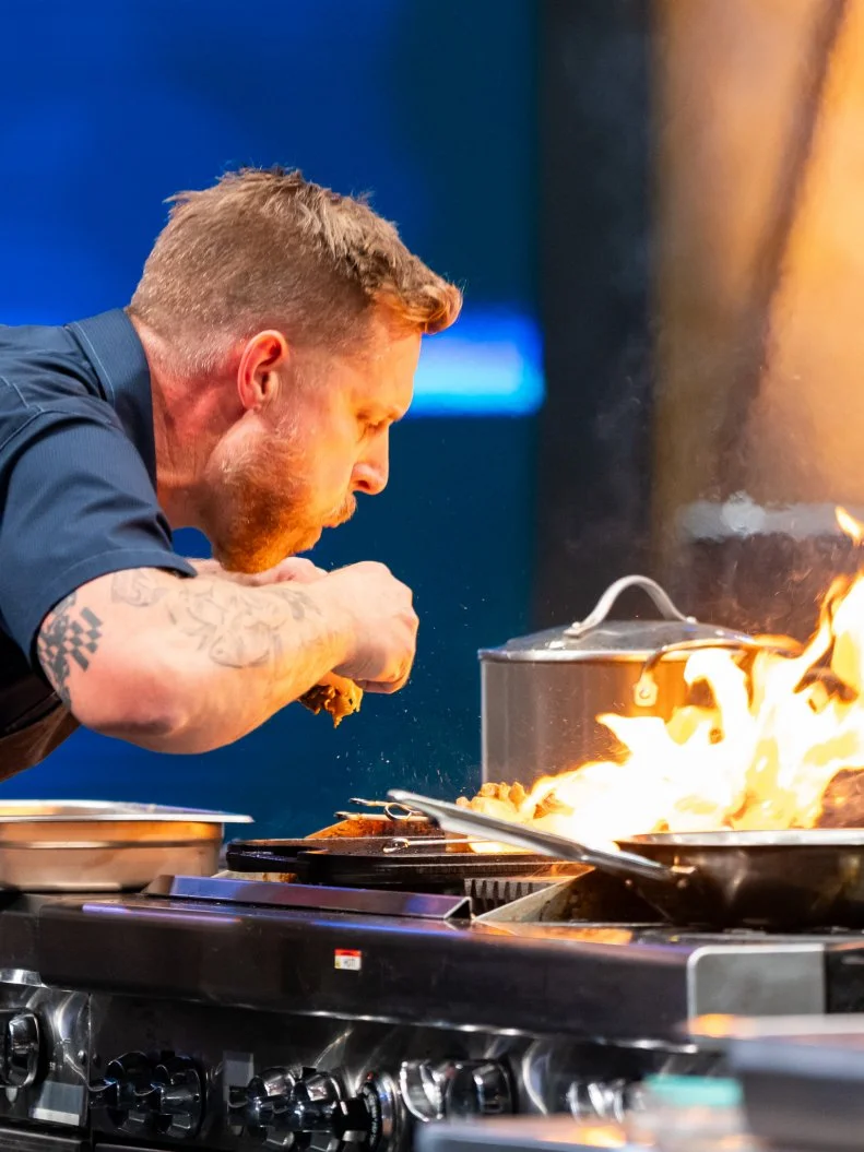 Contestant Bryan Voltaggio, as seen on Tournament of Champions, Season 7.