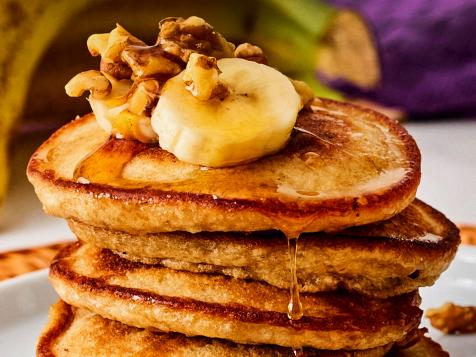 Banana Oat Pancakes