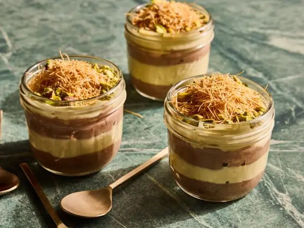 Dubai Chocolate Pudding Cups Recipe | Food Network Kitchen | Food Network