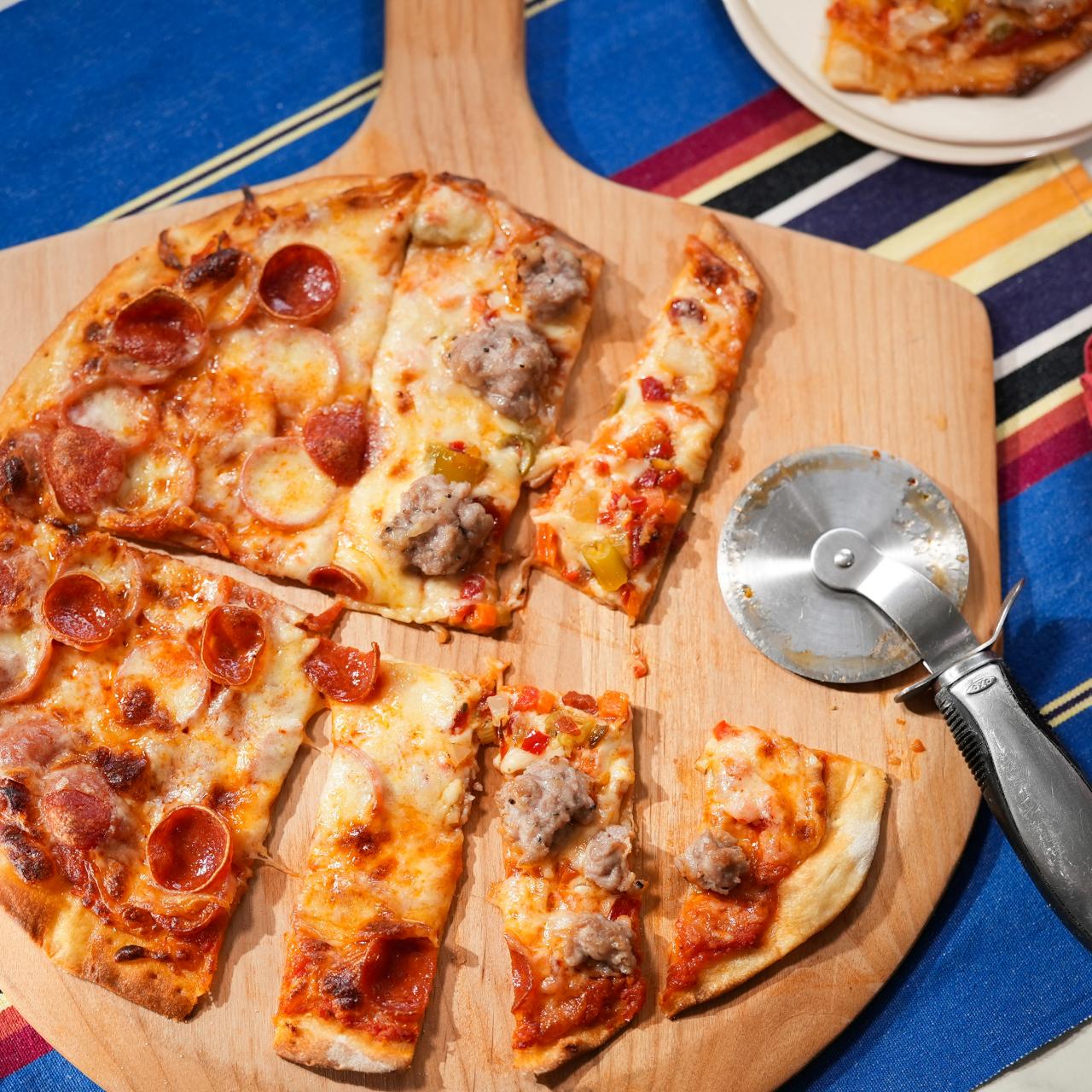 Detroit-Style Pepperoni Pizza Recipe, Jeff Mauro