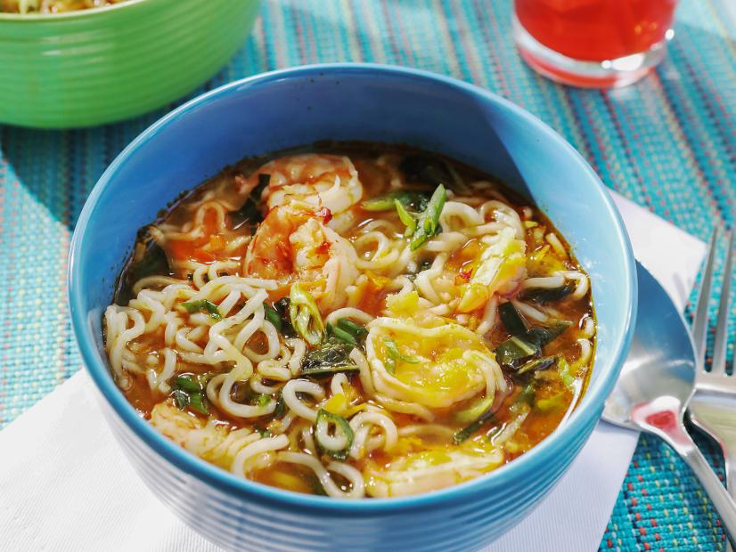 Miss Kardea Brown's Low Country Ramen Noodles, as seen on the Food Networks, Delicious Miss Brown, Season 6.