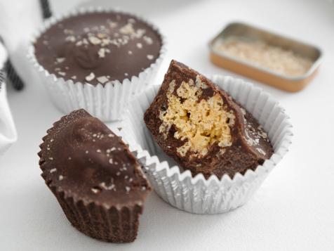 Peanut Butter Crispy Treat Cup