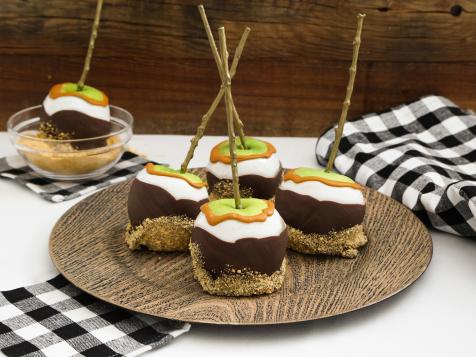 S’mores Caramel Apples