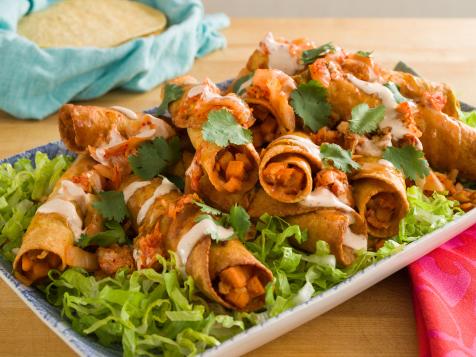 Sweet Potato Taquitos