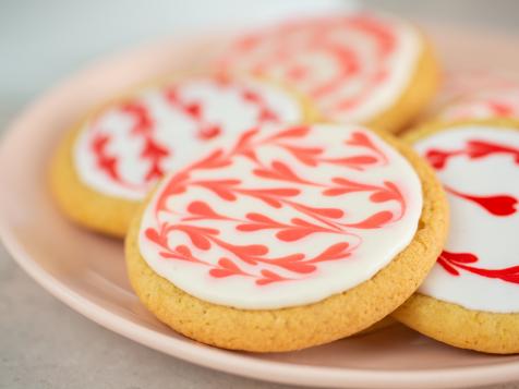 Heart Chain Sugar Cookies