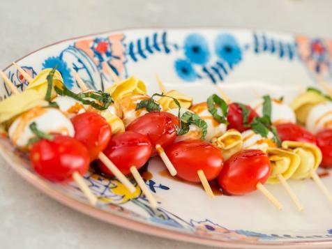 Tortellini Caprese Bites