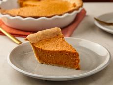 Custardy and classic, this easy pie shows off the earthy richness of sweet potatoes with a little butter and a blend of warming spices. Be sure to start with good-looking spuds&mdash;firm and speckle-free. As they bake, they'll caramelize a bit. Because sweet potatoes vary in sweetness, I have you taste the filling before beating in the eggs to see if you want a touch more sugar.