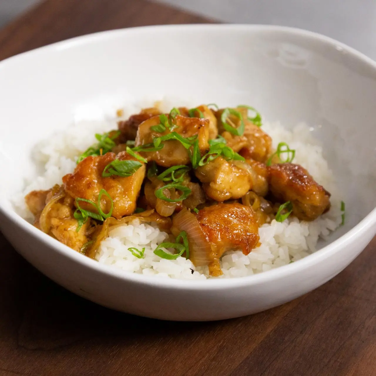 Chicken Yakitori Rice Bowls Recipe | Andrew Zimmern | Food Network