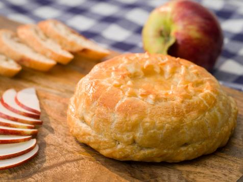 Baked Brie with Fig Preserves