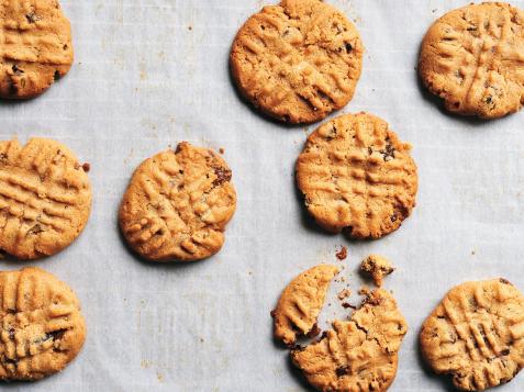 Gluten-Free Chocolate-Cherry Peanut Butter Cookies