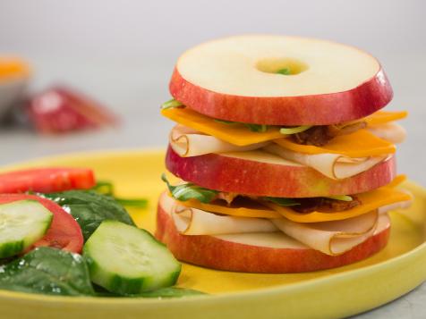 Breadless Double-Decker Turkey Club