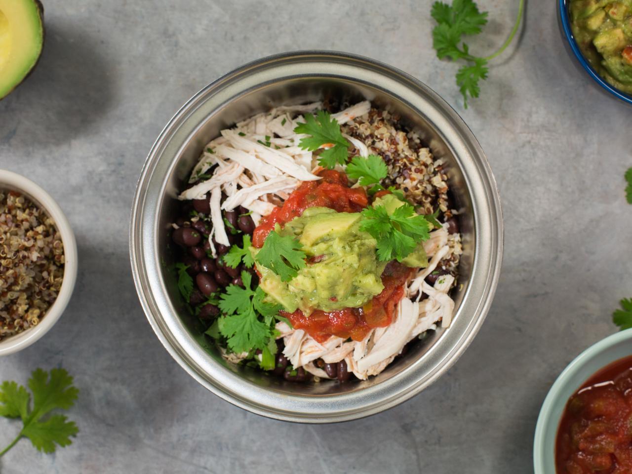 Easy Chicken Burrito Bowl Recipe — Registered Dietitian Columbia SC -  Rachael Hartley Nutrition