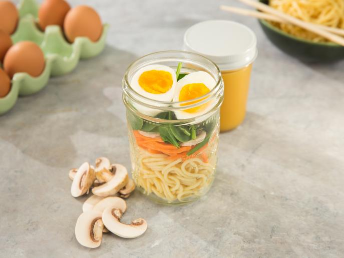 RamenStyle Lunch Jar Recipe Food Network