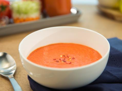 Creamy Vegan Tomato Sheet Pan Soup