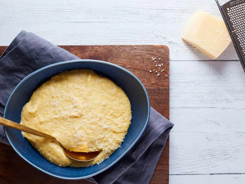 Scott Conant's Creamy Polenta Bramata, as seen on Food Network Kitchen.