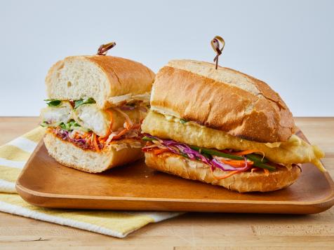 Fried Fish Banh Mi