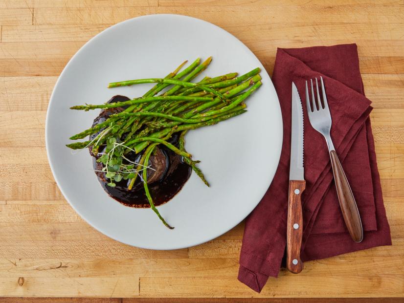 Danielle Sepsy's Filet Mignon with Port Wine Reduction, as seen on Food Network Kitchen
