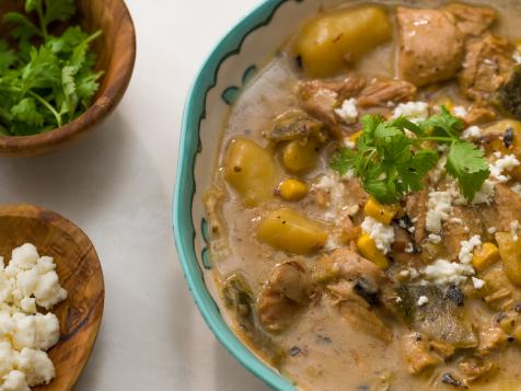 Green Chile Chicken Soup
