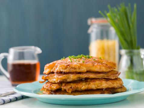 Macaroni and Cheese Pancakes
