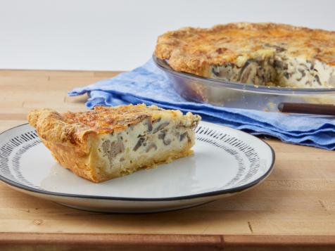 Fennel Sausage and Mushroom Quiche