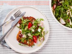 Amanda Freitag's Veal Milanese, as seen on Food Network Kitchen.